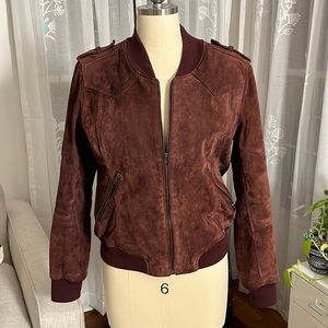 BlankNYC Mauve Suede Jacket